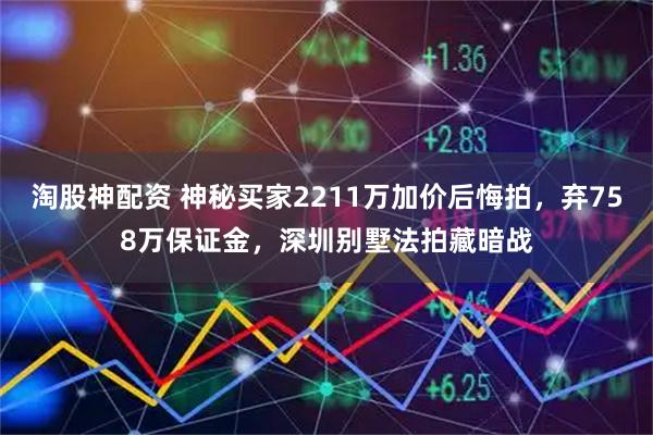 淘股神配资 神秘买家2211万加价后悔拍，弃758万保证金，深圳别墅法拍藏暗战